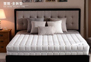 珀兰乳胶弹簧床上垫子,1.8米静音护脊床垫,1116无缝围边床上用品